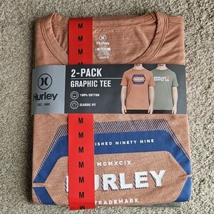 Hurley Graphic Tee 2-Pack MEDIUM